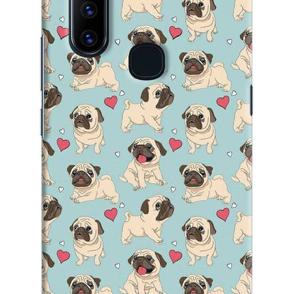 Pug Dog Vivo V15 Hard Case Back Cover by Casekaro