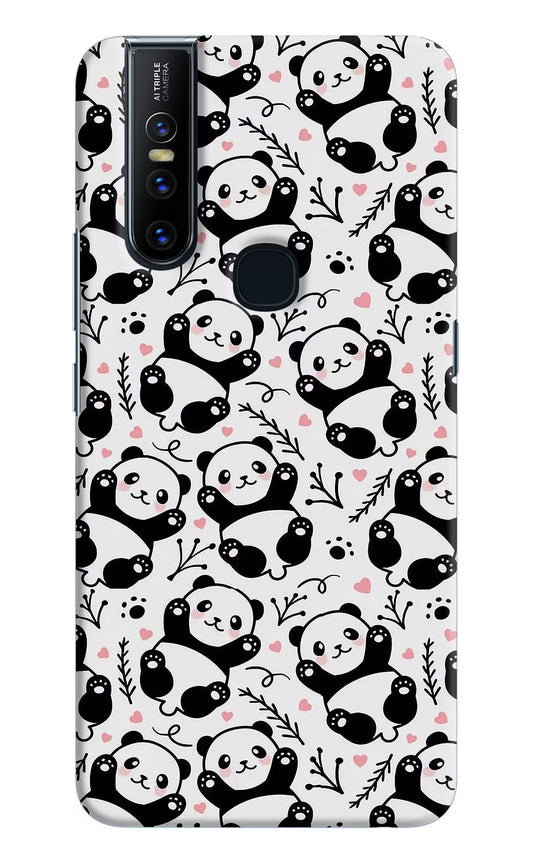 Cute Panda Vivo V15 Hard Case Back Cover by Casekaro