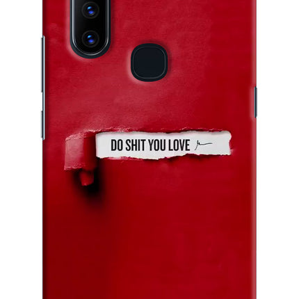 Do Shit You Love Vivo V15 Hard Case Back Cover by Casekaro