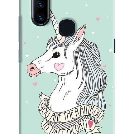 Unicorn Wallpaper Vivo V15 Hard Case Back Cover by Casekaro