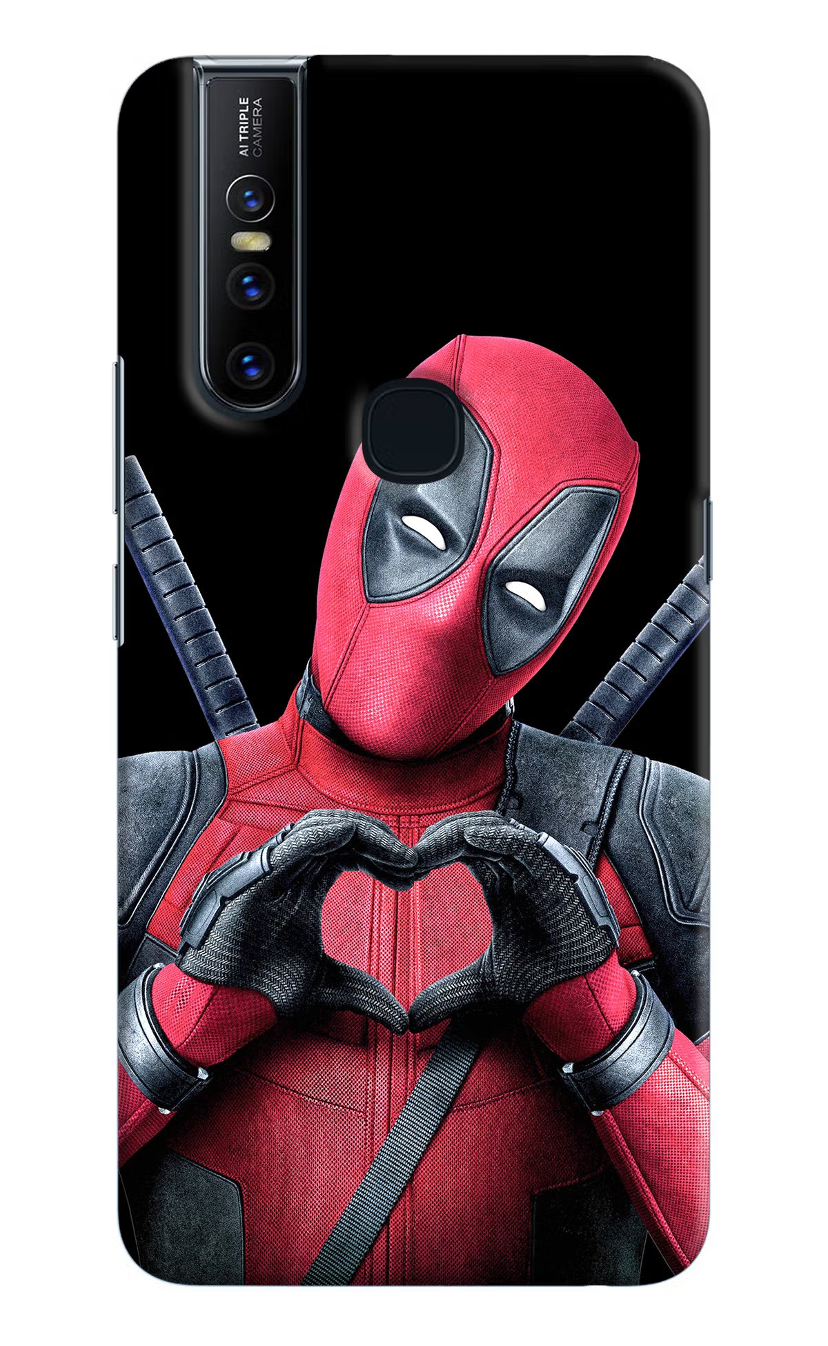Deadpool Vivo V15 Hard Case Back Cover by Casekaro