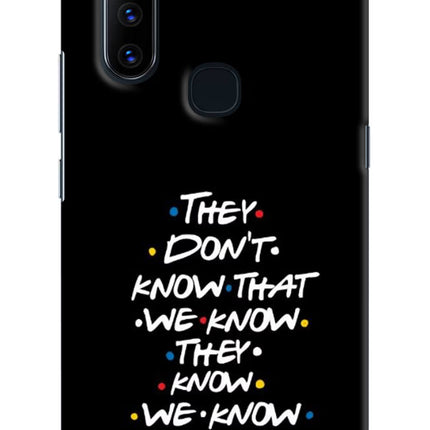 FRIENDS Dialogue Vivo V15 Hard Case Back Cover by Casekaro