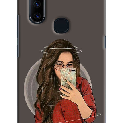 Selfie Queen Vivo V15 Hard Case Back Cover by Casekaro