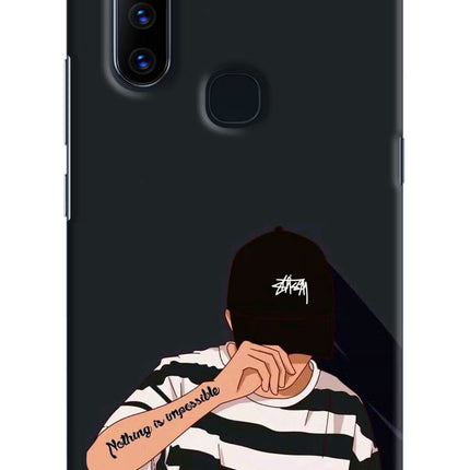 Aesthetic Boy Vivo V15 Hard Case Back Cover by Casekaro