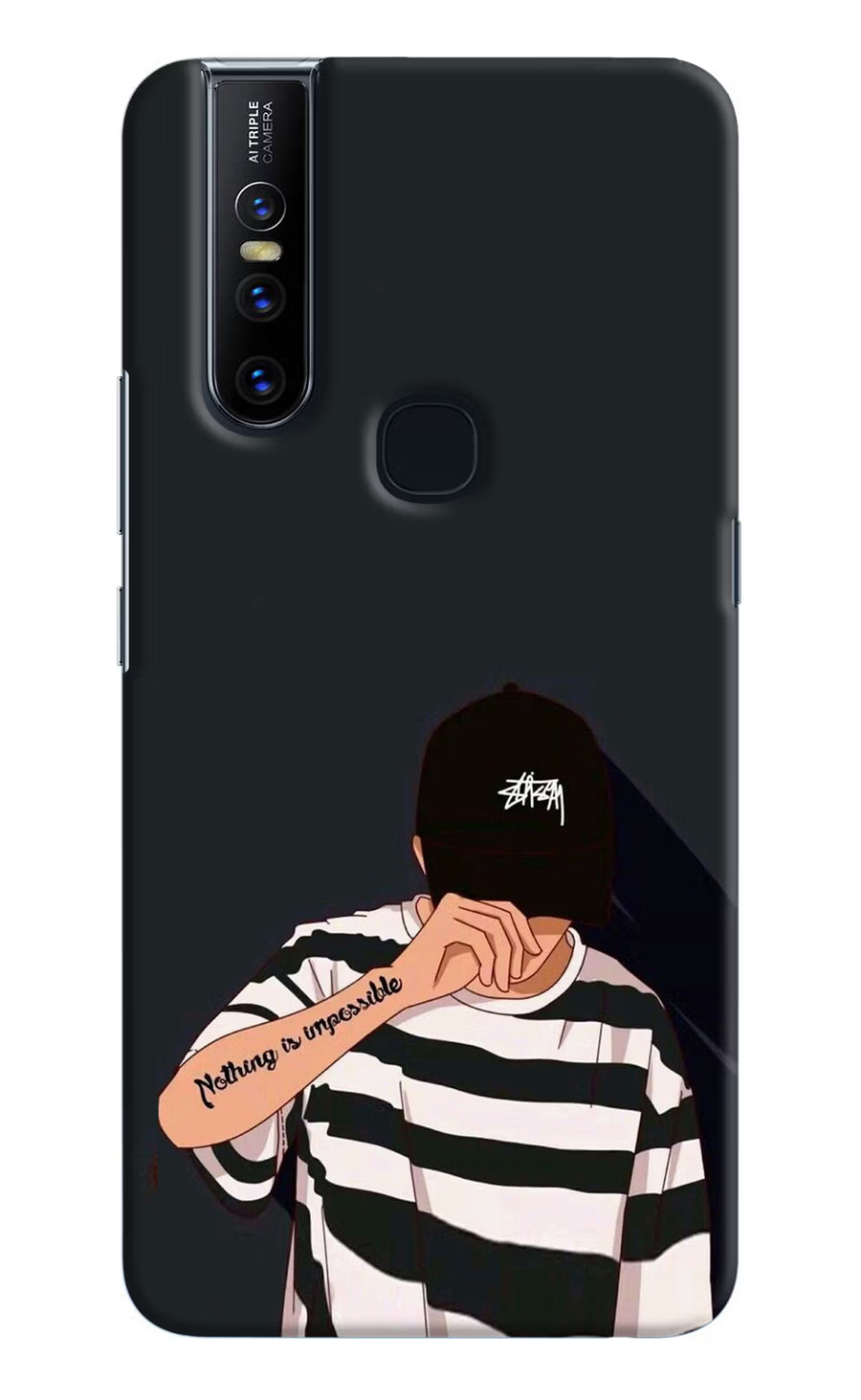 Aesthetic Boy Vivo V15 Back Cover, Hard case