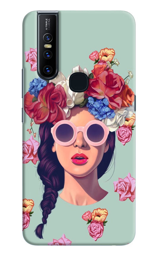 Pretty Girl Vivo V15 Hard Case Back Cover by Casekaro