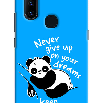 Keep Sleeping Vivo V15 Hard Case Back Cover by Casekaro