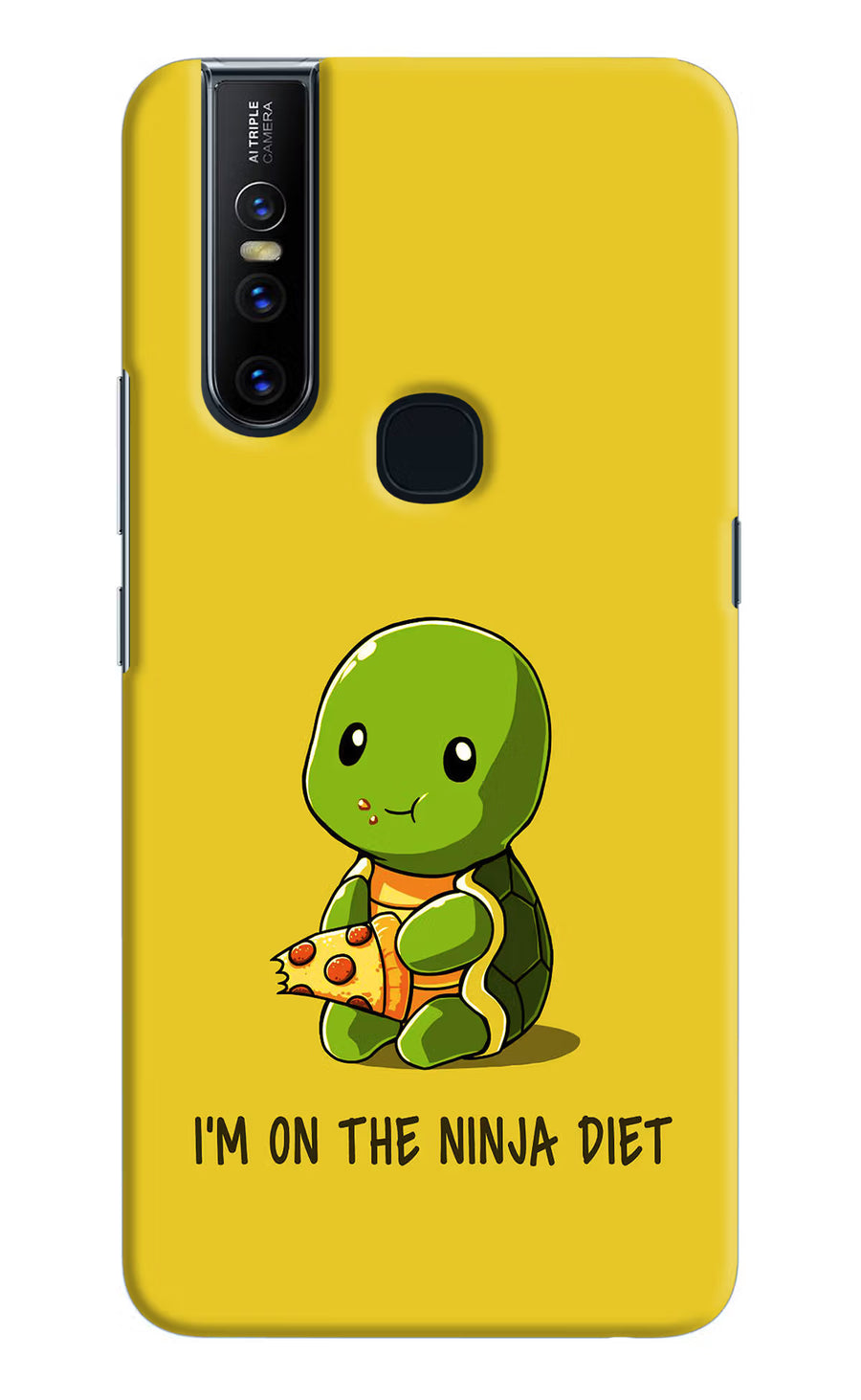 I'm on Ninja Diet Vivo V15 Back Cover, Hard case
