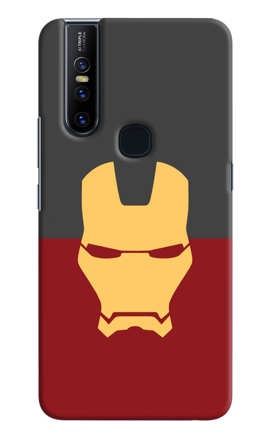 Ironman Vivo V15 Back Cover, Hard case