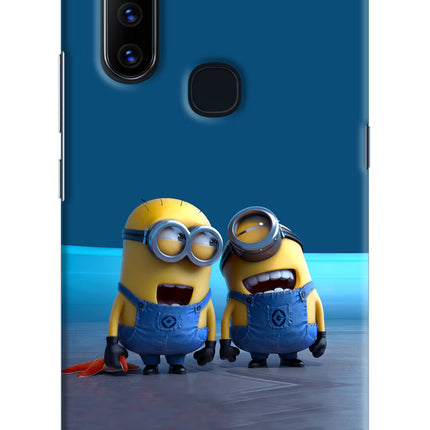 Minion Laughing Vivo V15 Hard Case Back Cover by Casekaro