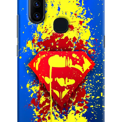 Superman logo Vivo V15 Hard Case Back Cover by Casekaro