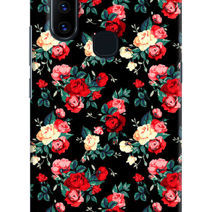 Rose Pattern Vivo V15 Hard Case Back Cover by Casekaro