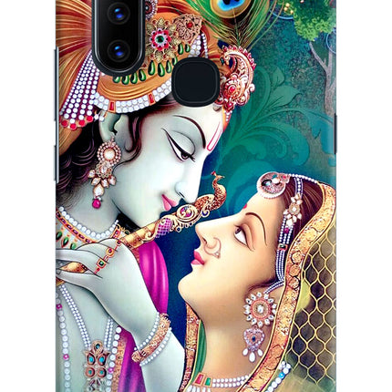 Lord Radha Krishna Vivo V15 Hard Case Back Cover by Casekaro