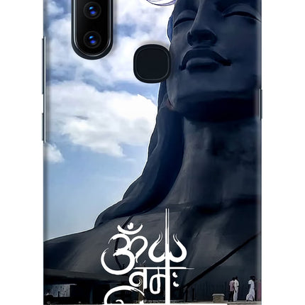 Om Namah Shivay Vivo V15 Hard Case Back Cover by Casekaro