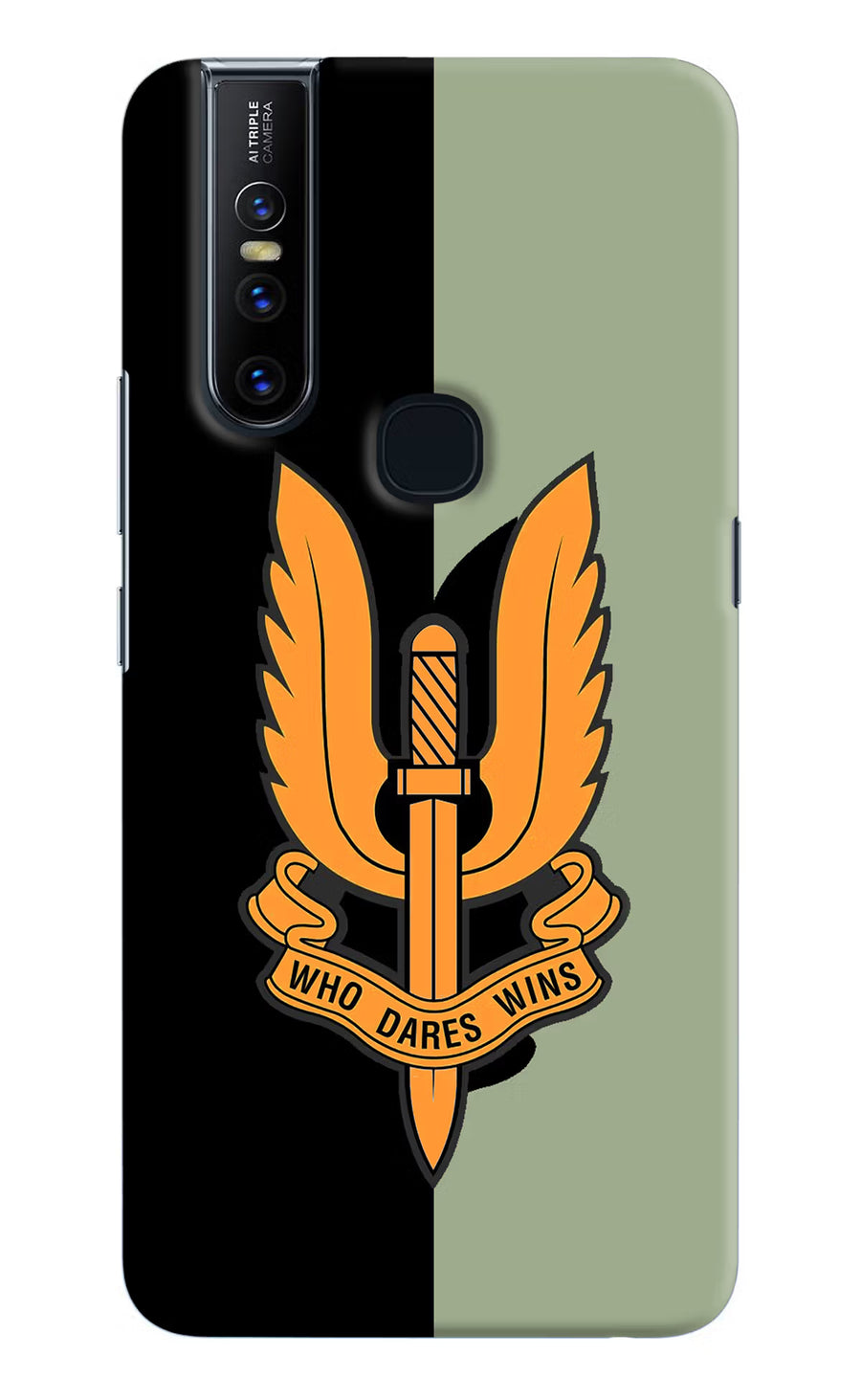 Balidan Logo Vivo V15 Back Cover, Hard case