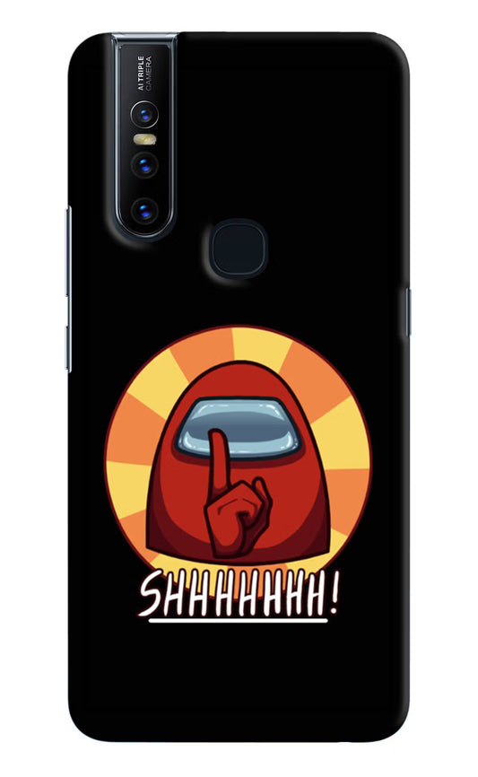 Among Us Shhh! Vivo V15 Hard Case Back Cover by Casekaro