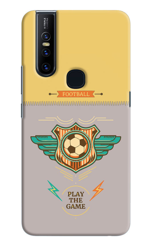 Football Vivo V15 Hard Case Back Cover by Casekaro