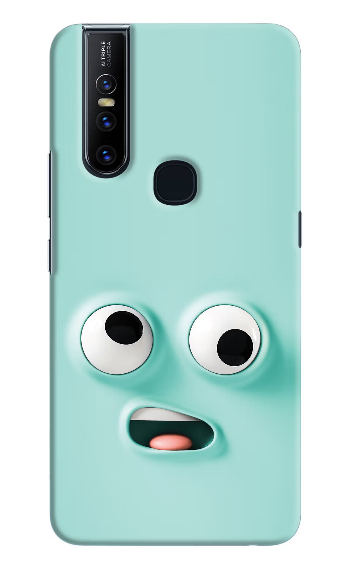 Funny Cartoon Vivo V15 Hard Case Back Cover by Casekaro