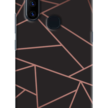 Geometric Pattern Vivo V15 Hard Case Back Cover by Casekaro