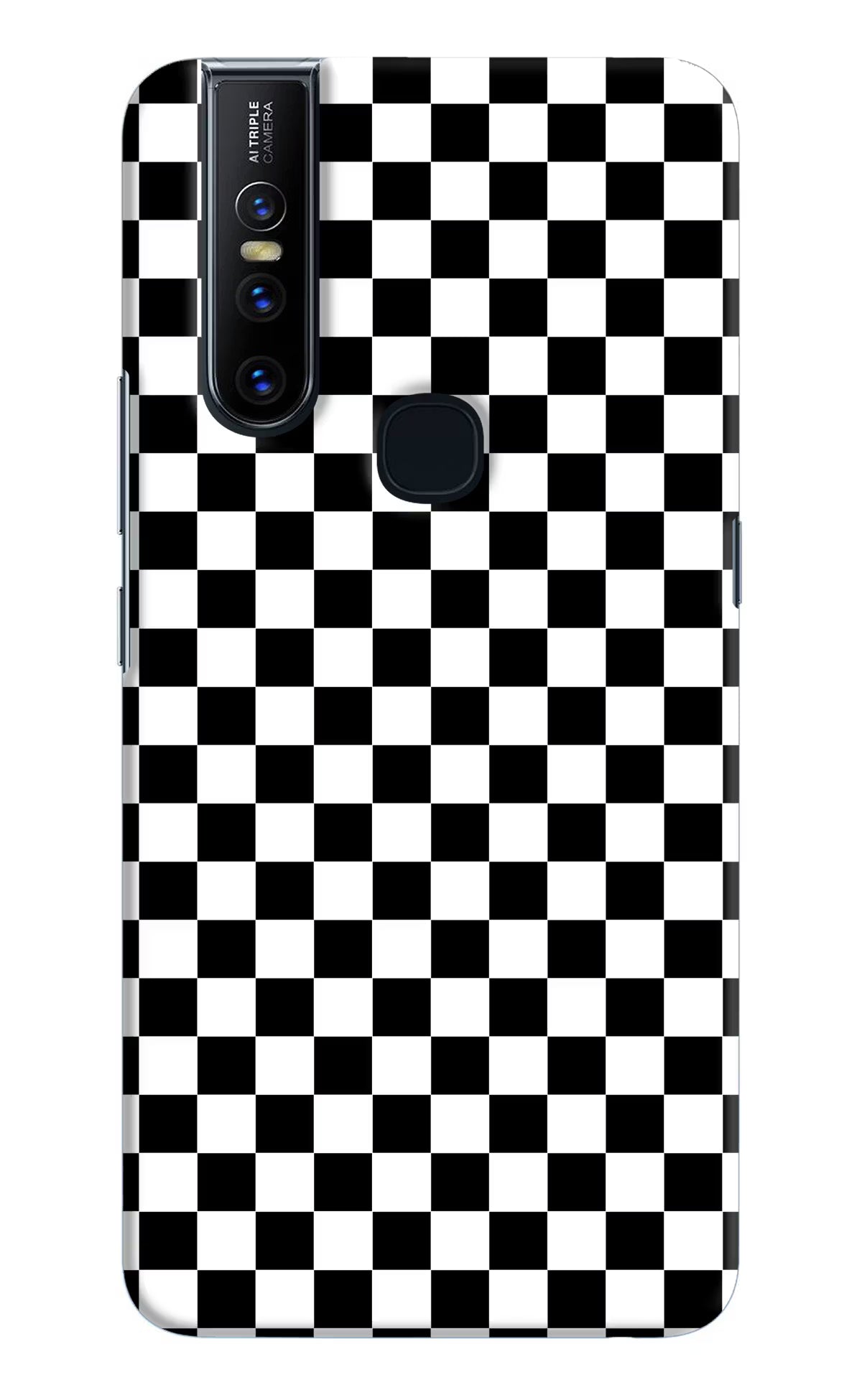Chess Board Vivo V15 Hard Case Back Cover by Casekaro