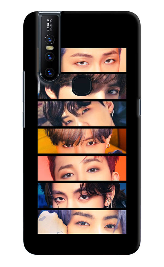 BTS Eyes Vivo V15 Hard Case Back Cover by Casekaro