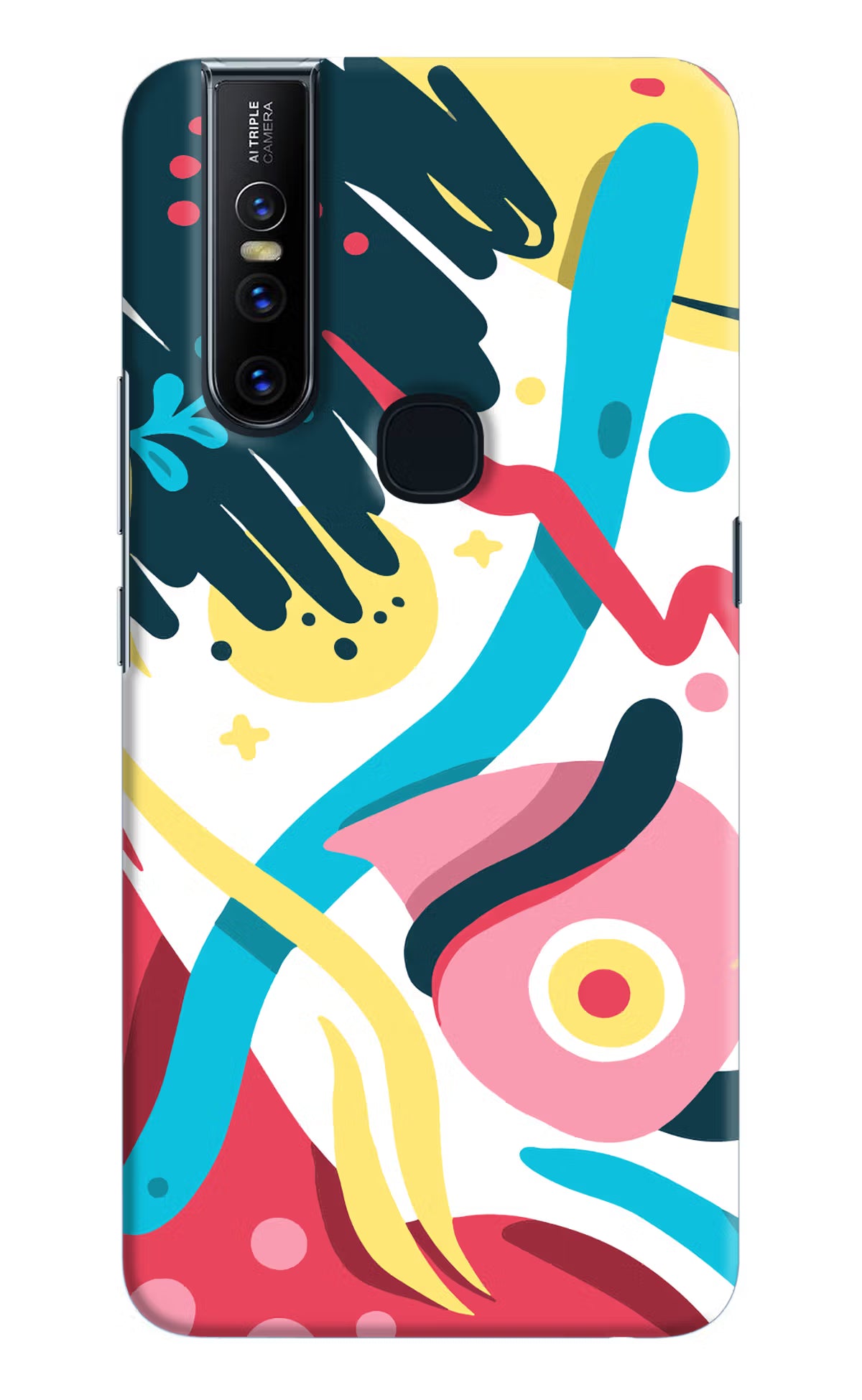 Trippy Vivo V15 Hard Case Back Cover by Casekaro