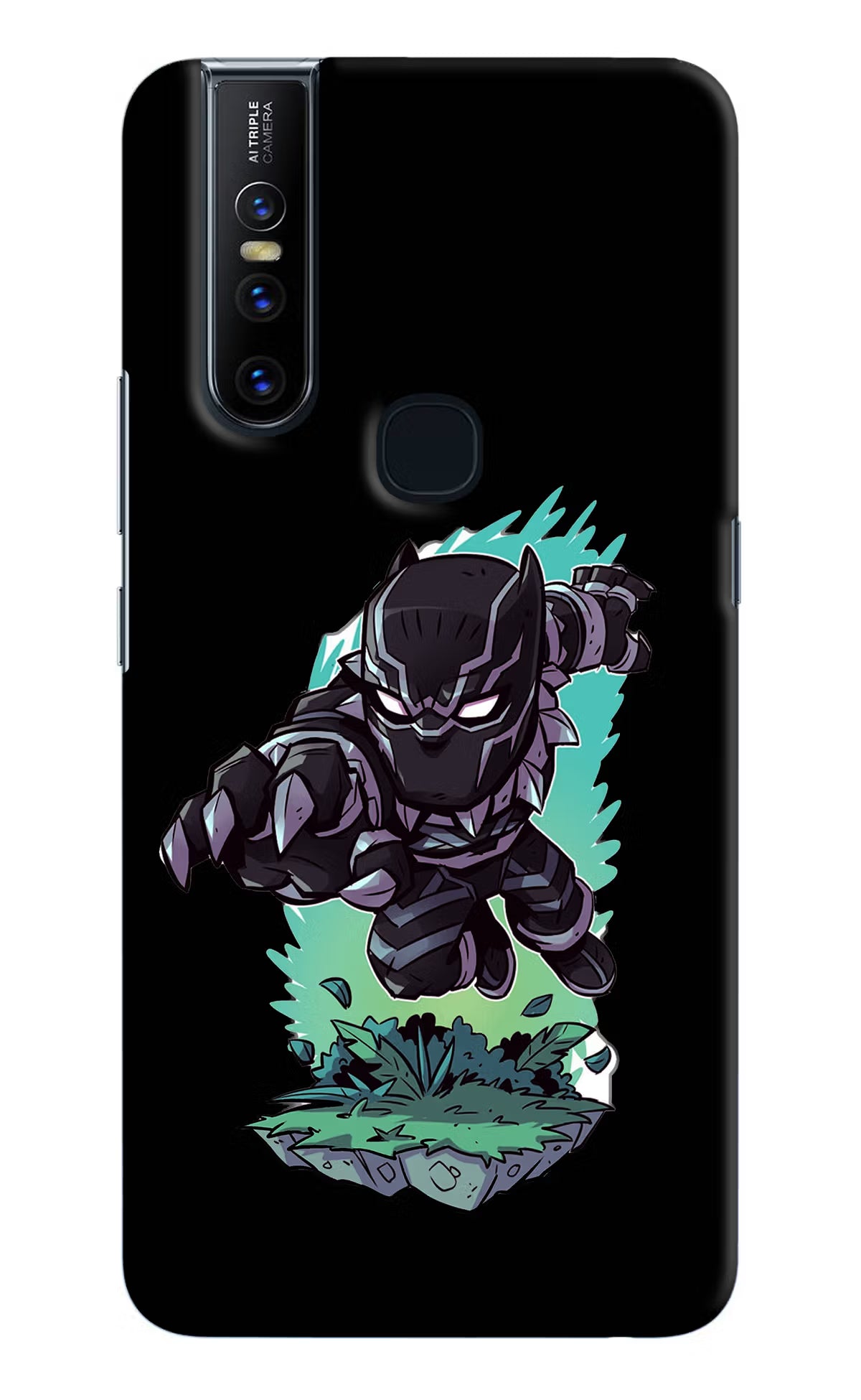 Black Panther Vivo V15 Hard Case Back Cover by Casekaro