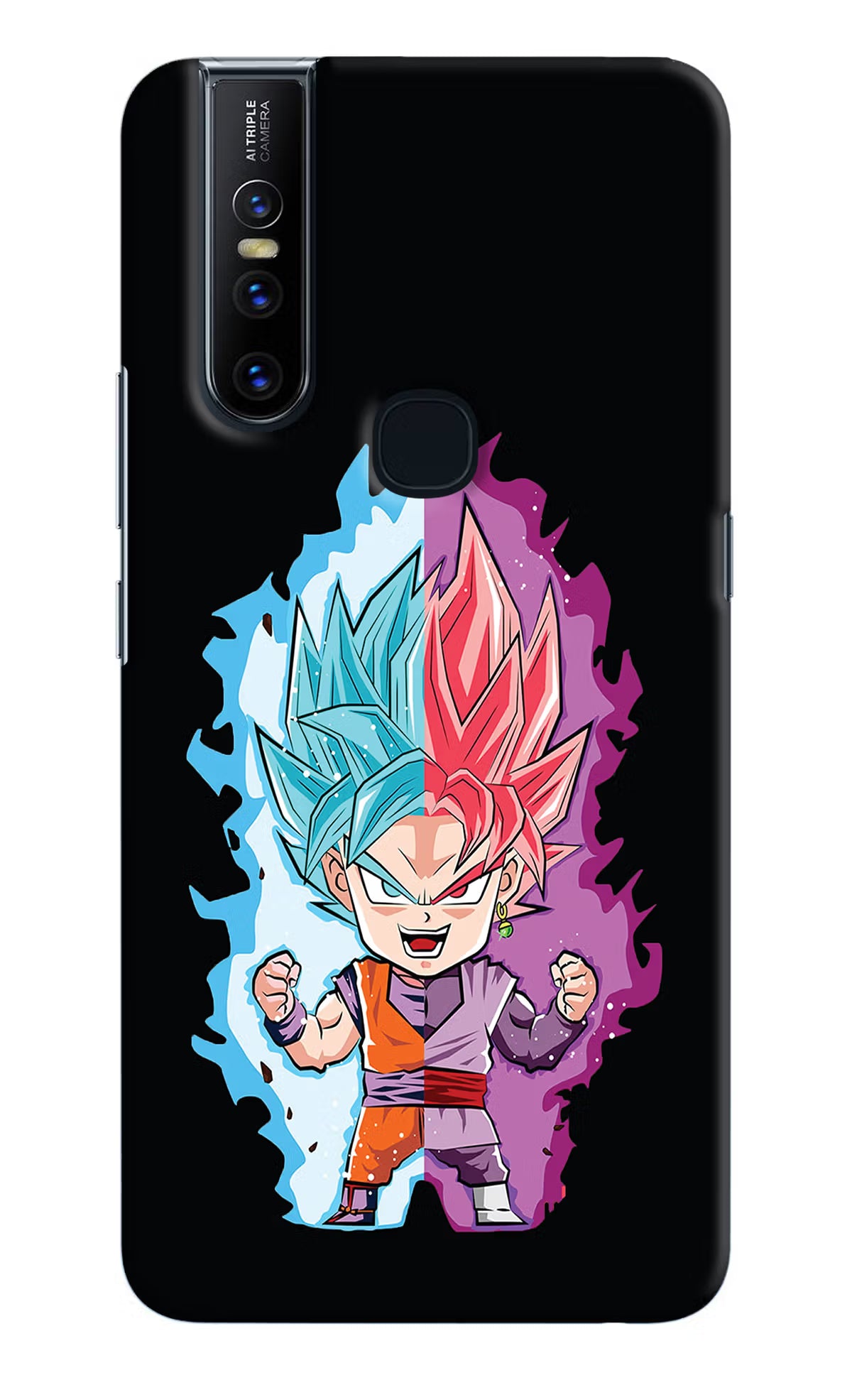 Chota Goku Vivo V15 Hard Case Back Cover by Casekaro