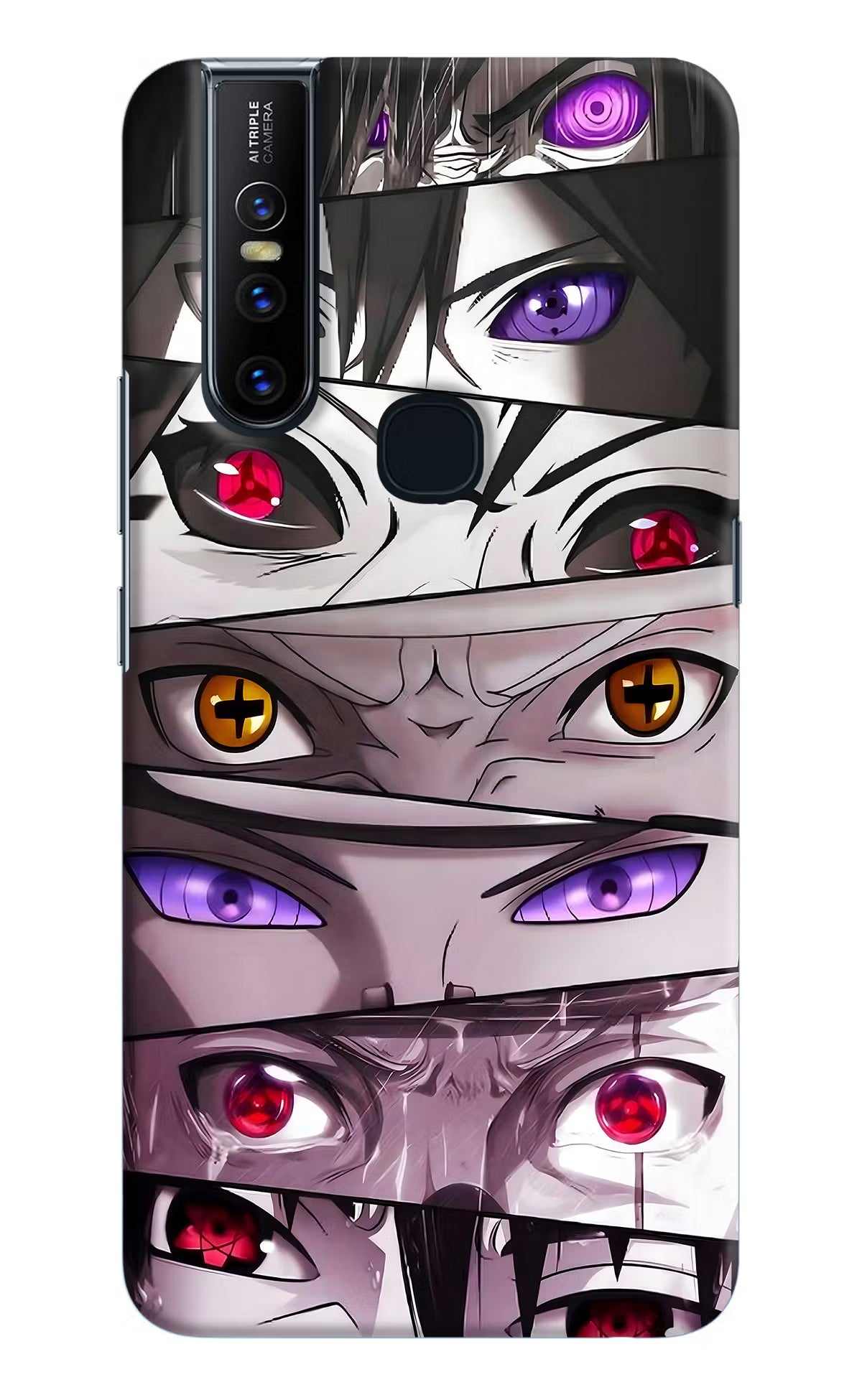 Naruto Anime Vivo V15 Hard Case Back Cover by Casekaro