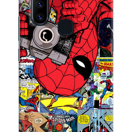 Spider Man Vivo V15 Hard Case Back Cover by Casekaro