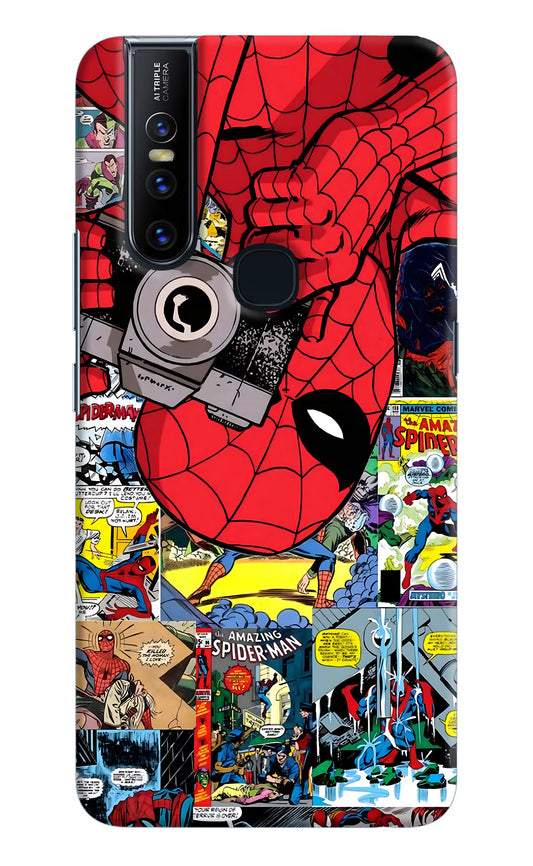 Spider Man Vivo V15 Hard Case Back Cover by Casekaro