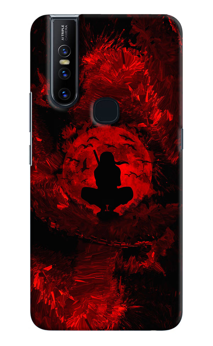 Itachi Uchiha Vivo V15 Back Cover, Hard case