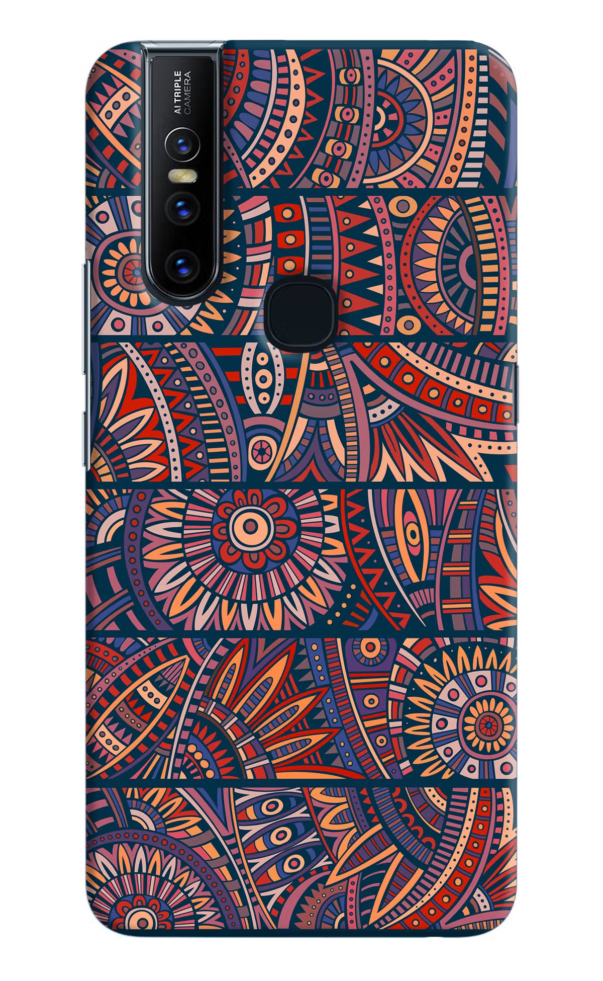 African Culture Design Vivo V15 Hard Case Back Cover by Casekaro