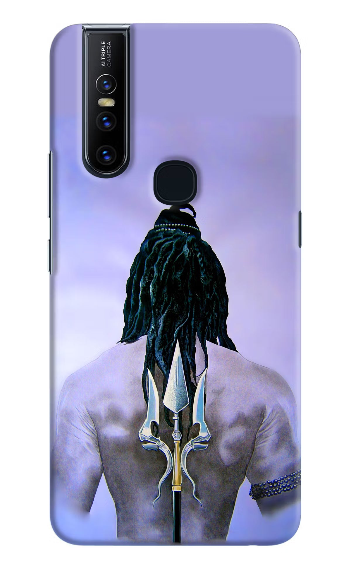 Shiva Vivo V15 Hard Case Back Cover by Casekaro