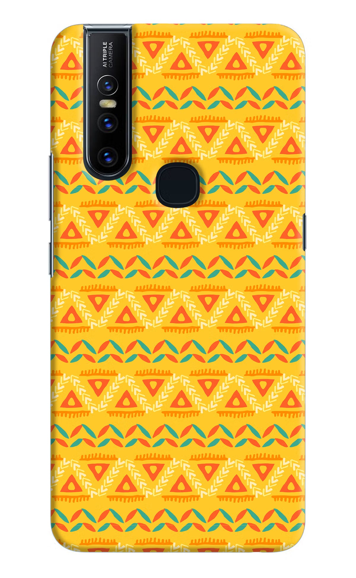 Tribal Pattern Vivo V15 Hard Case Back Cover by Casekaro