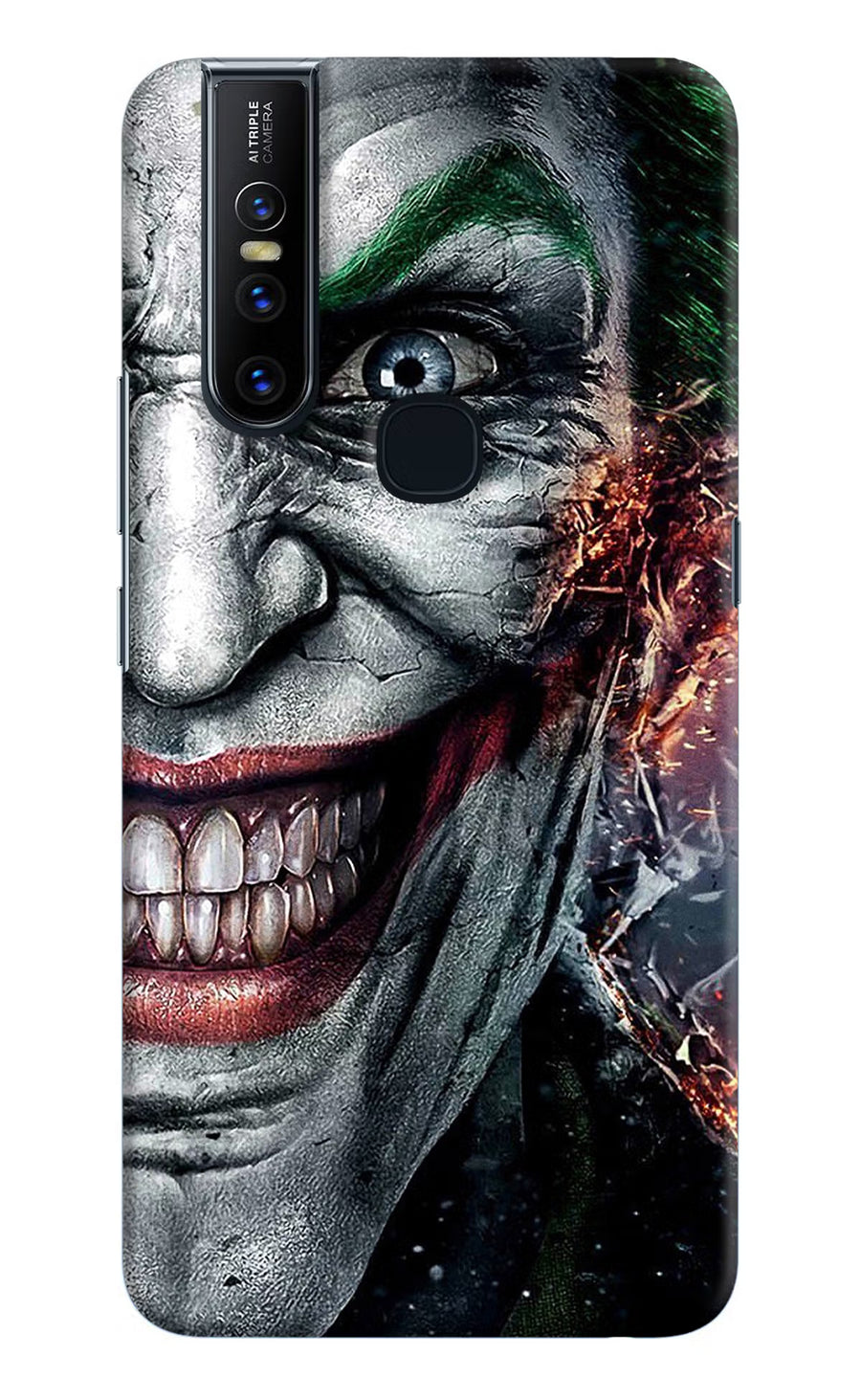 Joker Cam Vivo V15 Back Cover, Hard case