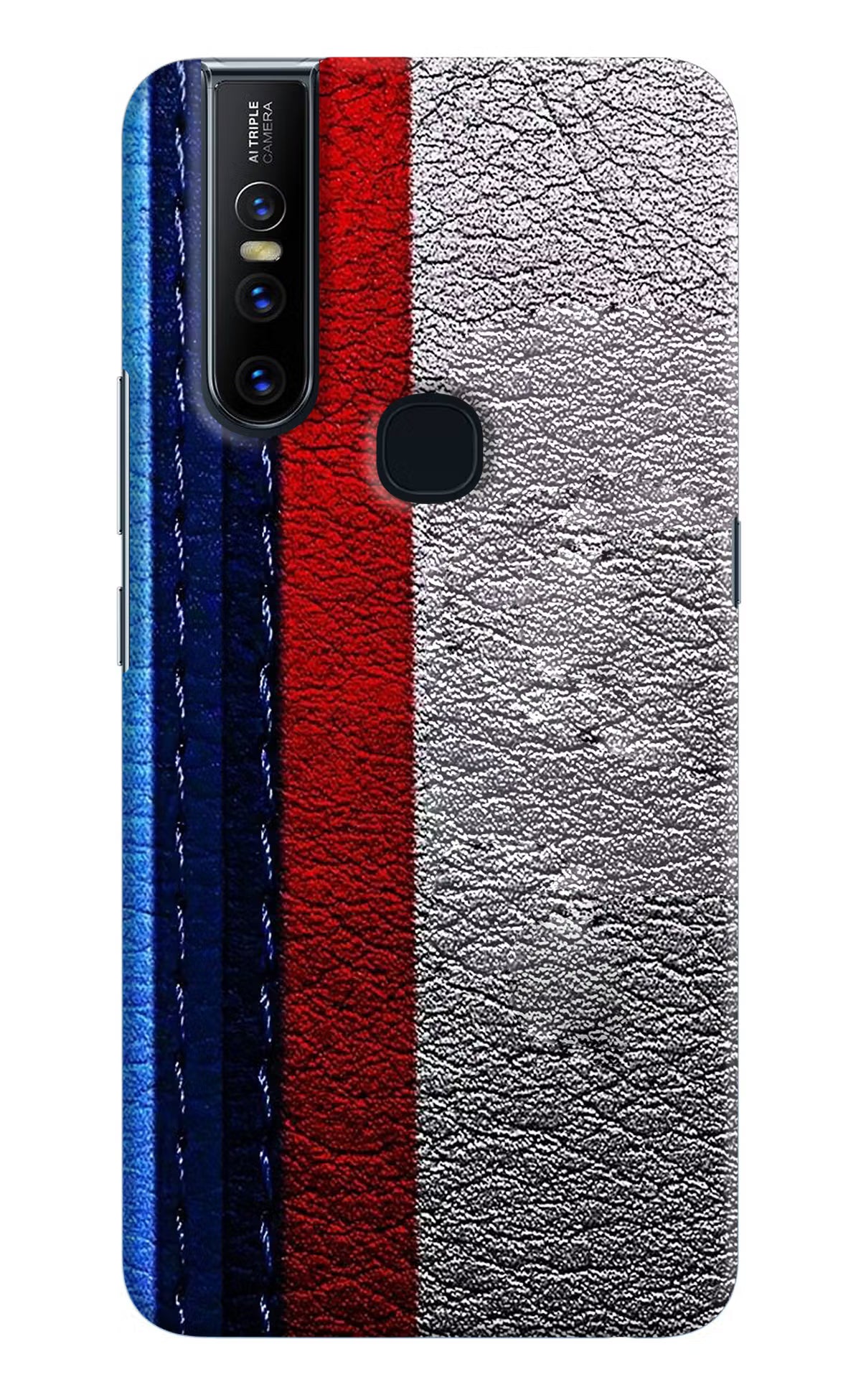BMW Stripes Vivo V15 Hard Case Back Cover by Casekaro