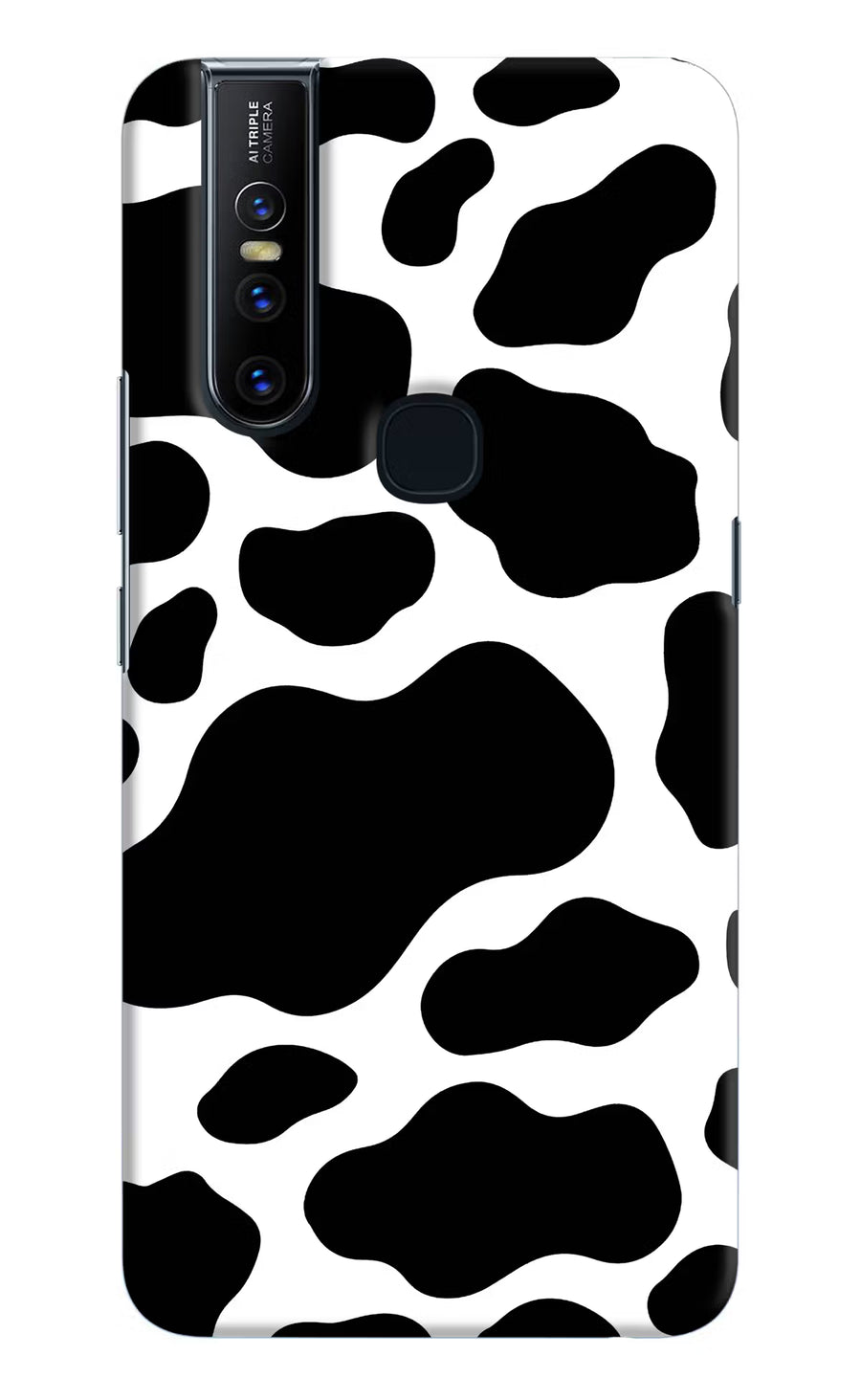 Cow Spots Vivo V15 Back Cover, Hard case