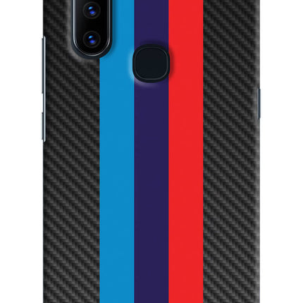BMW Stripes Pattern Vivo V15 Hard Case Back Cover by Casekaro