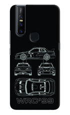 WRC'99 Vivo V15 Hard Case Back Cover by Casekaro