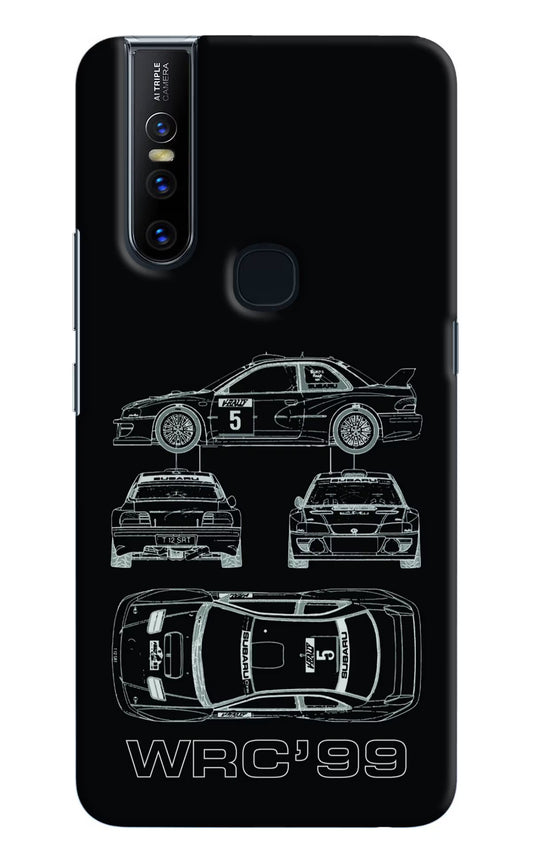WRC'99 Vivo V15 Hard Case Back Cover by Casekaro