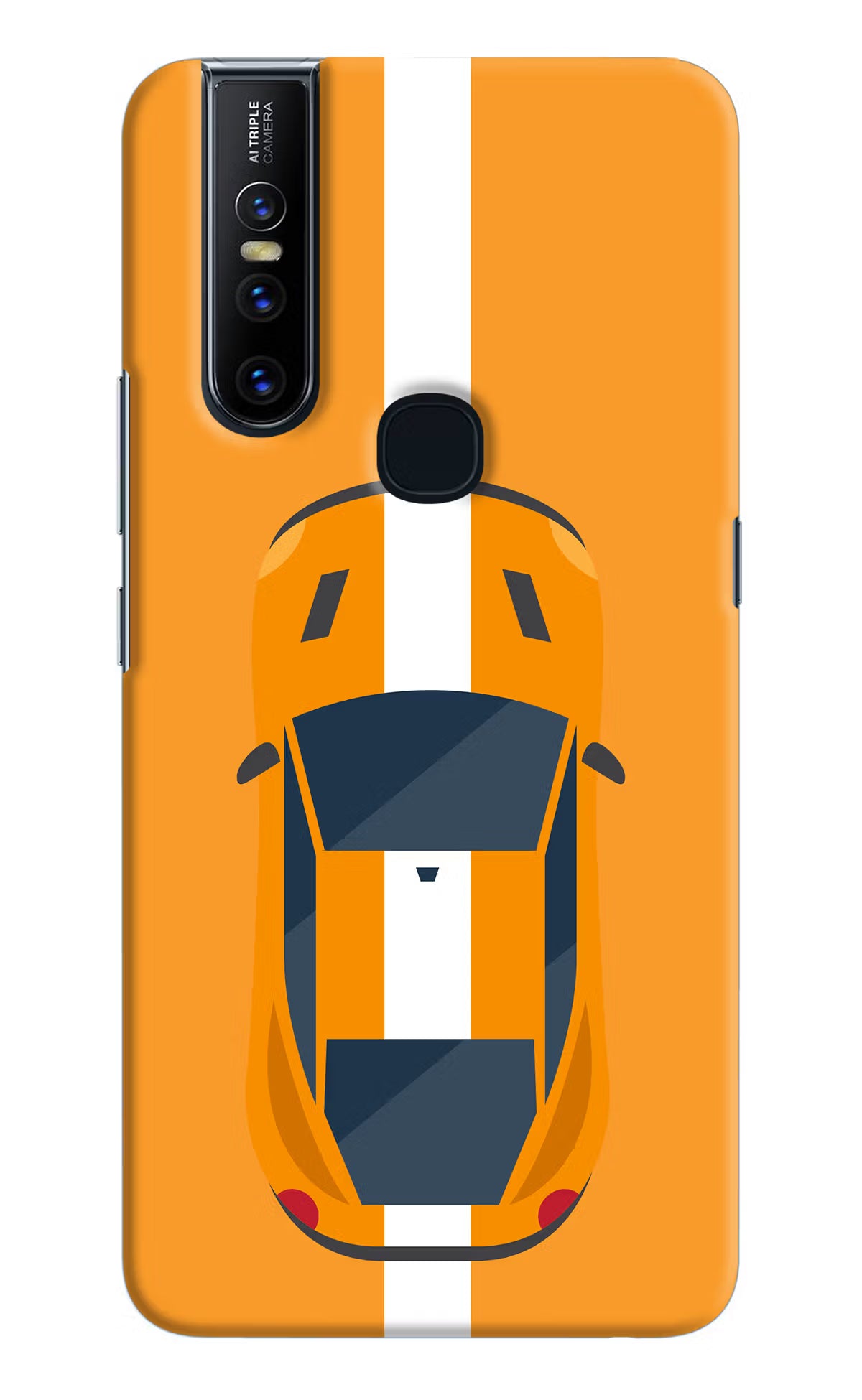 Highway Pursuit Vivo V15 Hard Case Back Cover by Casekaro