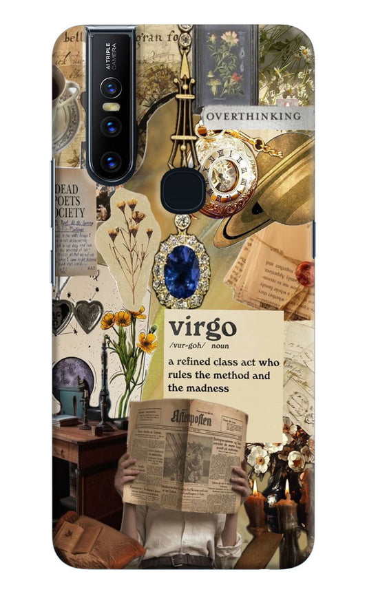 Virgo Zodiac Vivo V15 Hard Case Back Cover by Casekaro