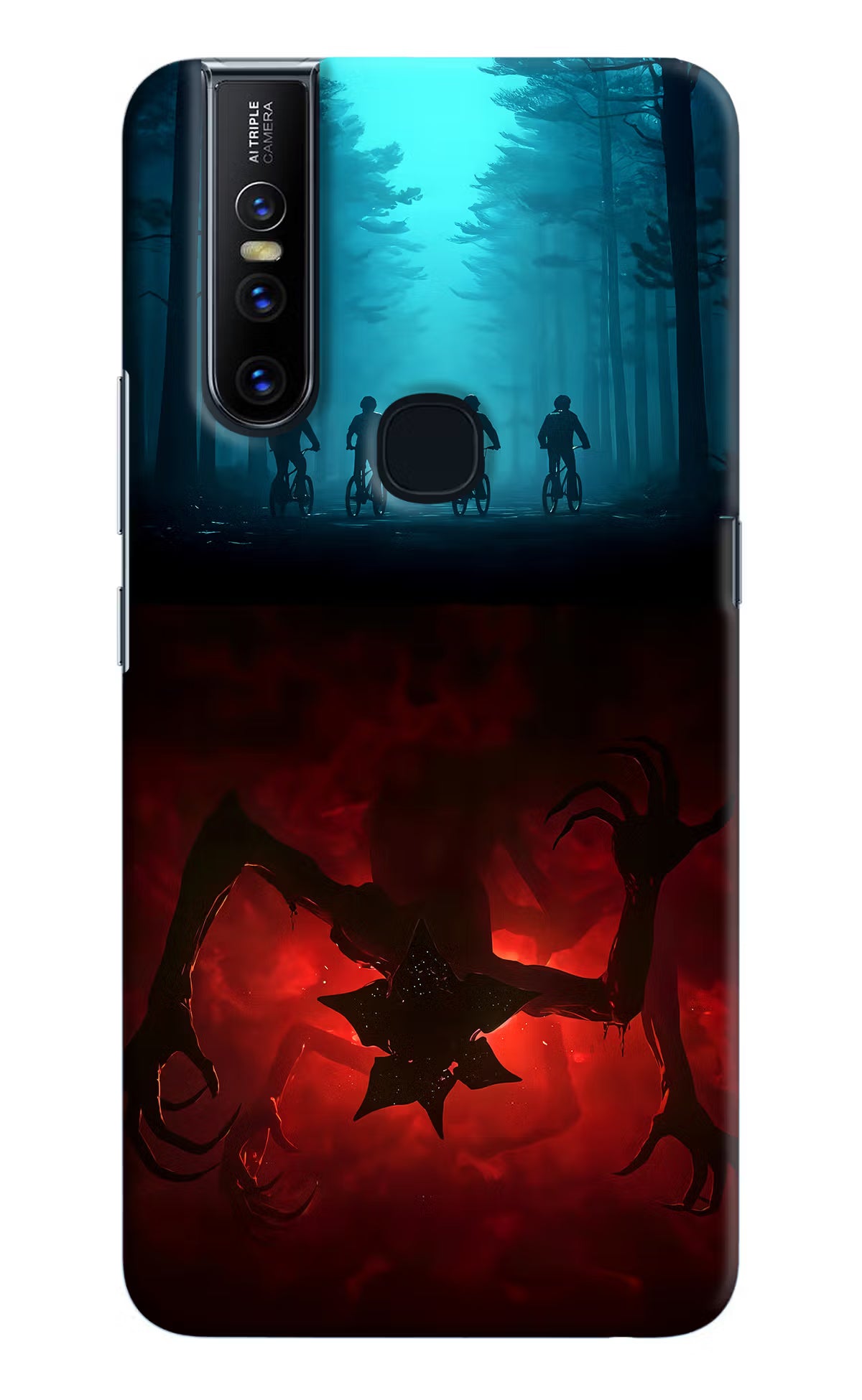 Ordinary Things Downside Up Vivo V15 Hard Case Back Cover by Casekaro