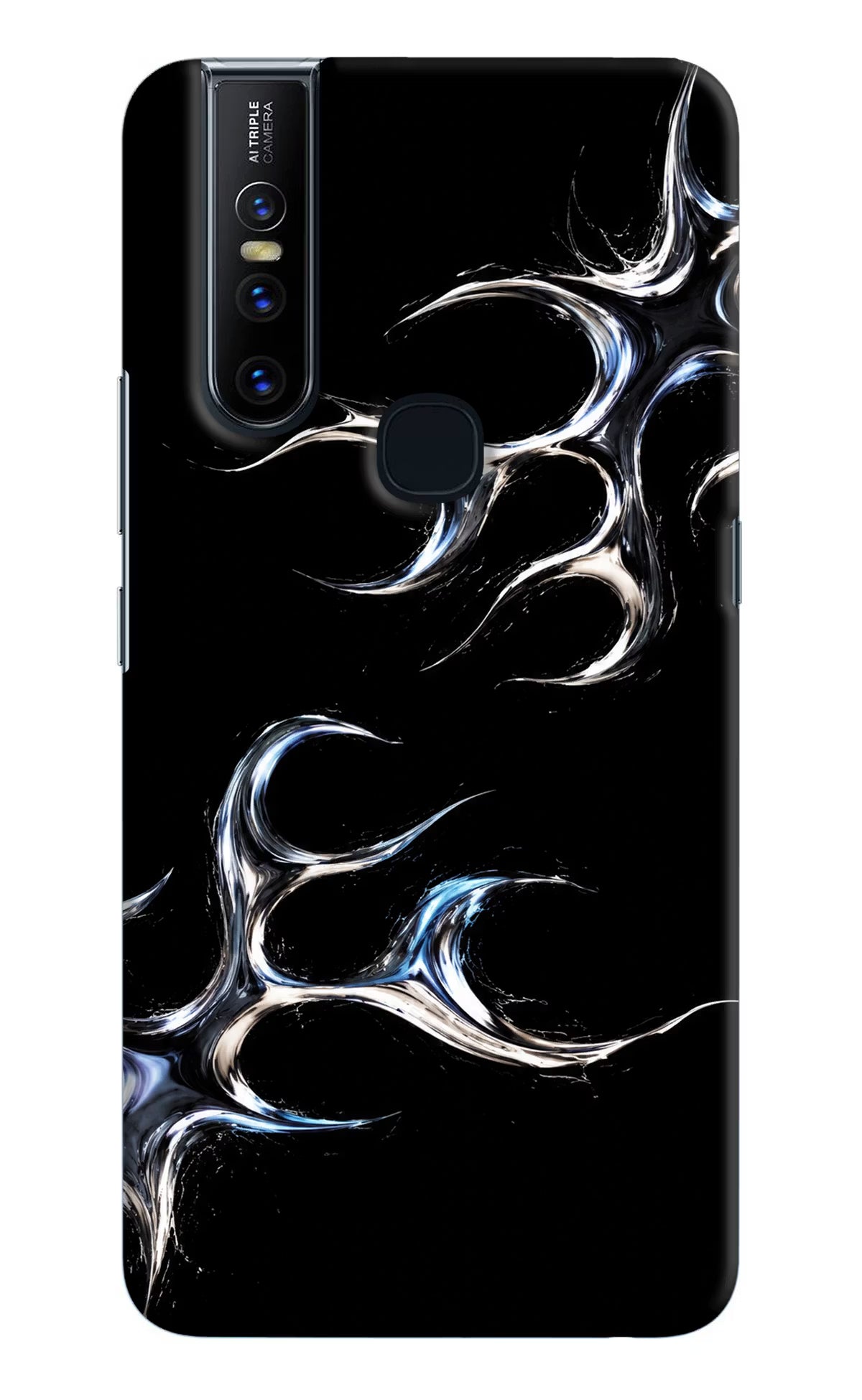 Chrome Tribal Vivo V15 Hard Case Back Cover by Casekaro