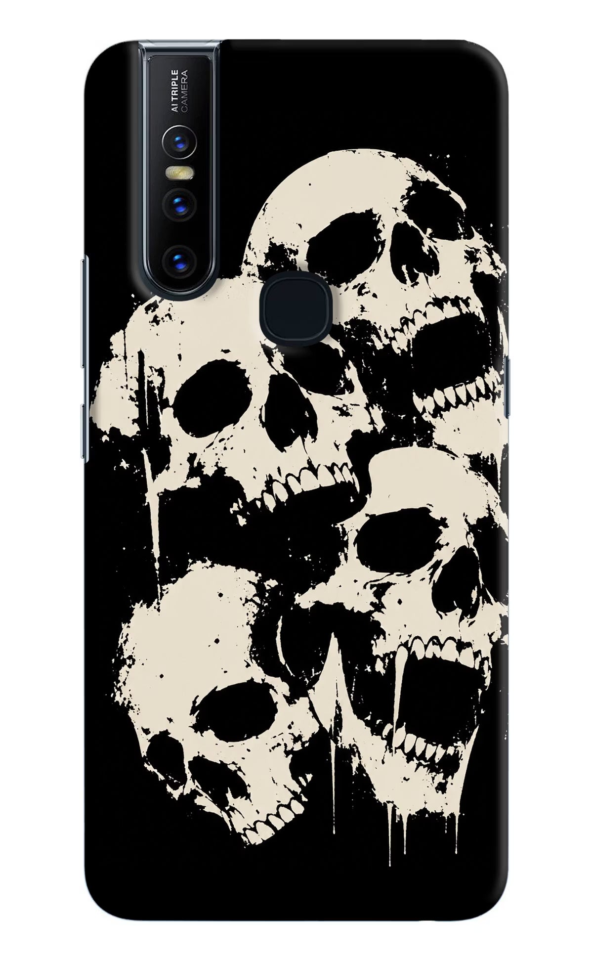 Dead Stack Vivo V15 Hard Case Back Cover by Casekaro