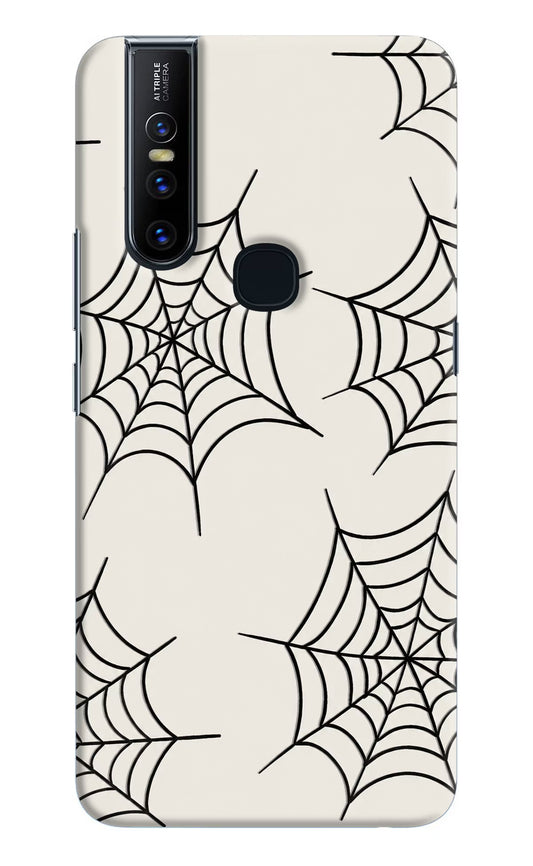 Spider Web Vivo V15 Hard Case Back Cover by Casekaro