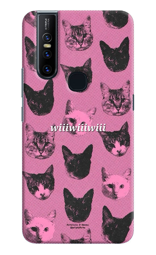 Pink Cats Vivo V15 Back Cover