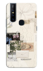 Soft Aesthetic Vivo V15 Hard Case Back Cover by Casekaro