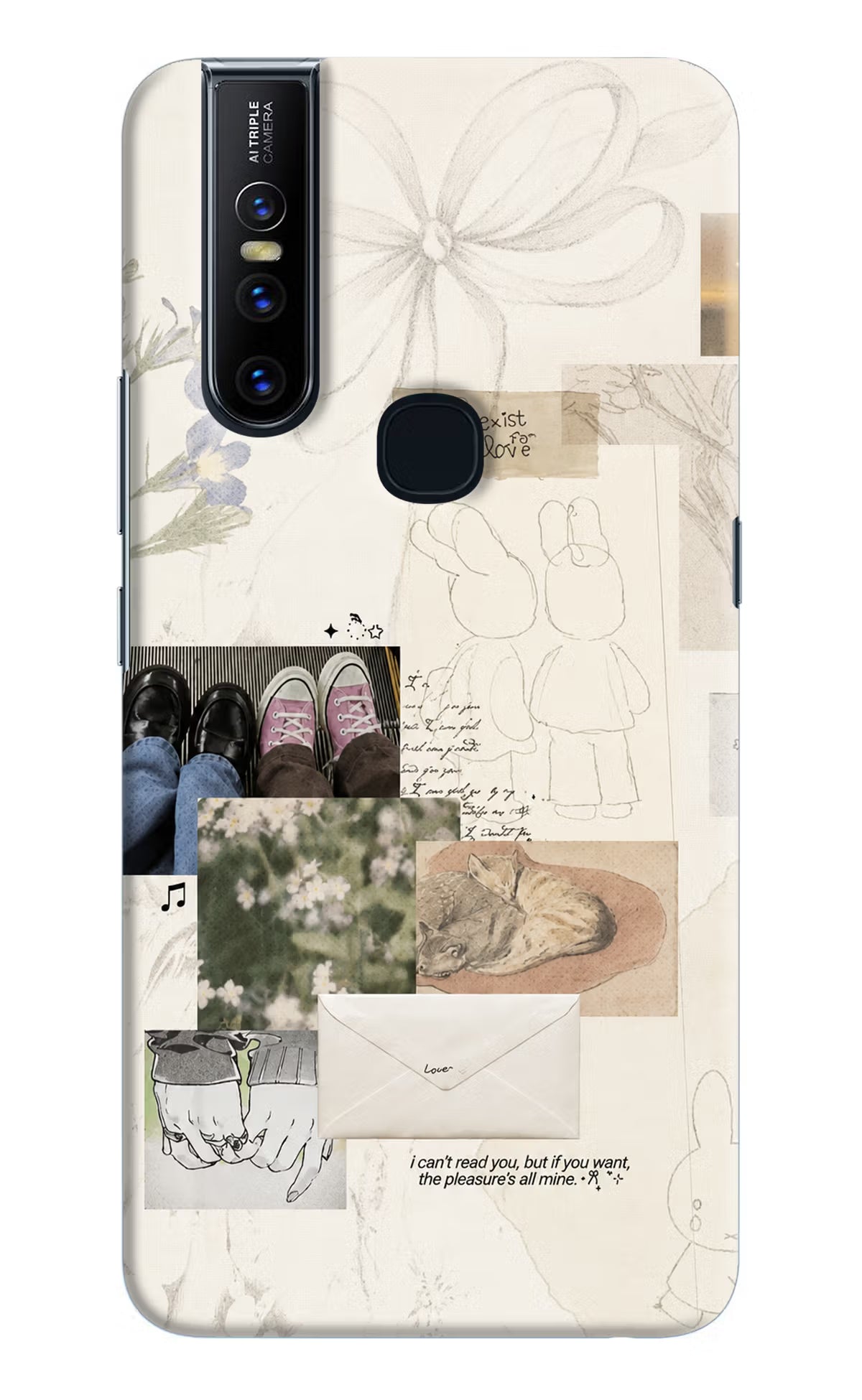 Soft Aesthetic Vivo V15 Back Cover